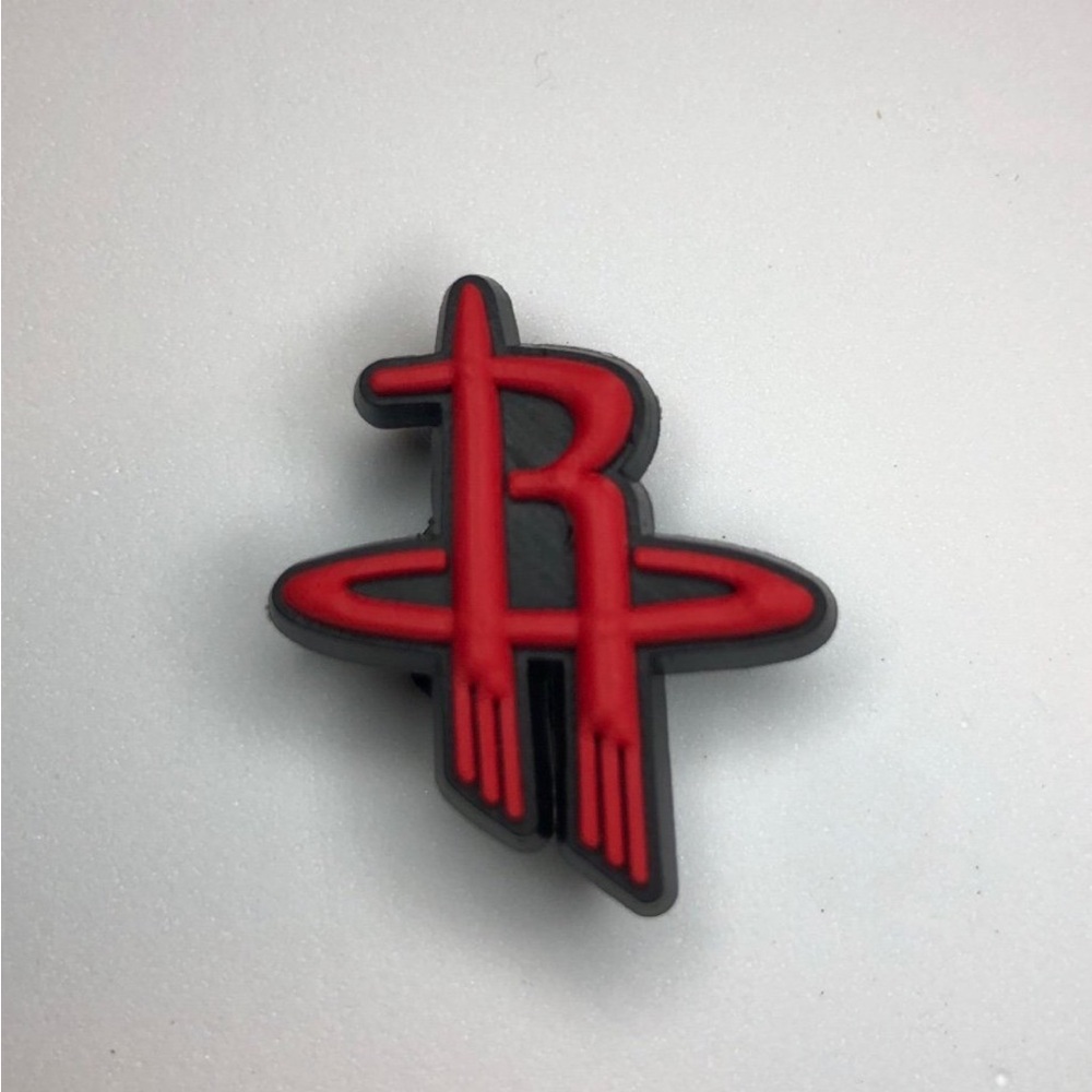 10/$13 Houston Rockets Crocs Charm/Jibbitz
